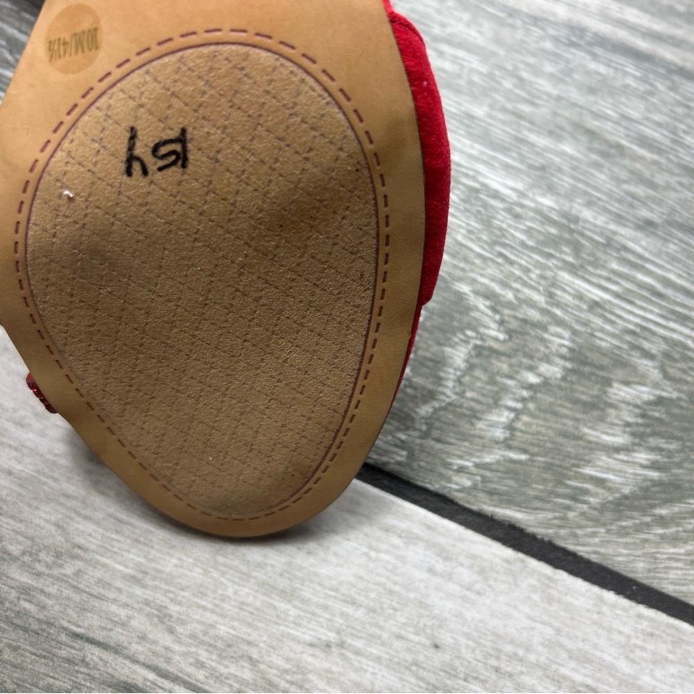 Jessica Simpson Vibrant Red Heels With Sparkling … - image 6